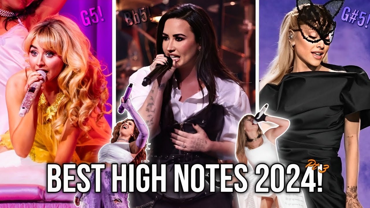 FAMOUS SINGERS | Best High Notes 2024!! (Pt. 3 | July - October)