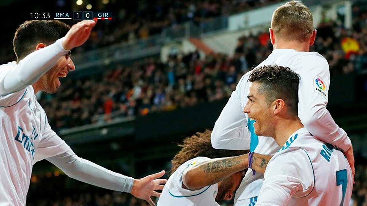 Toni Kroos vs Girona (H) 17-18 1080i HD (18/03/2018)