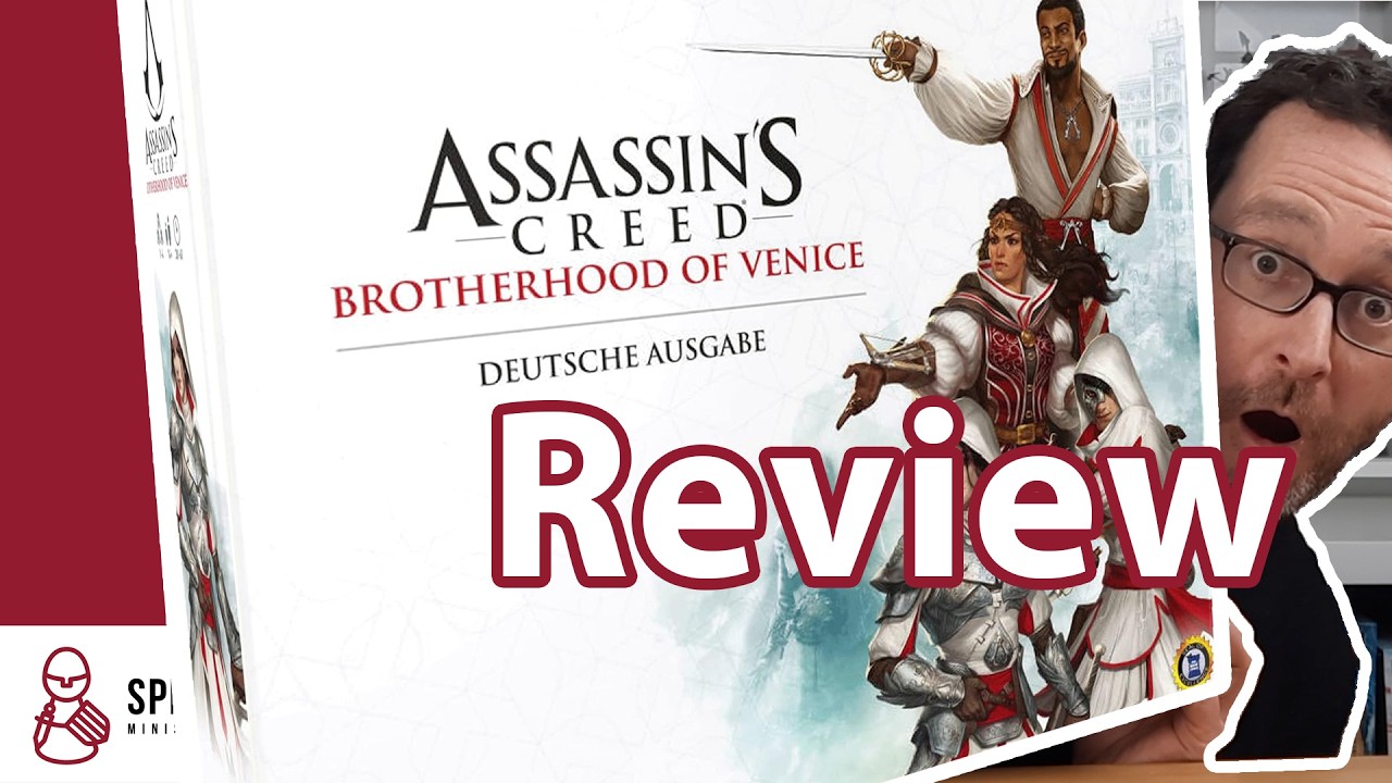 Die Brettspiel-Adaption des Stealth-Klassikers! Assassins Creed - Brotherhood of Venice (Review)