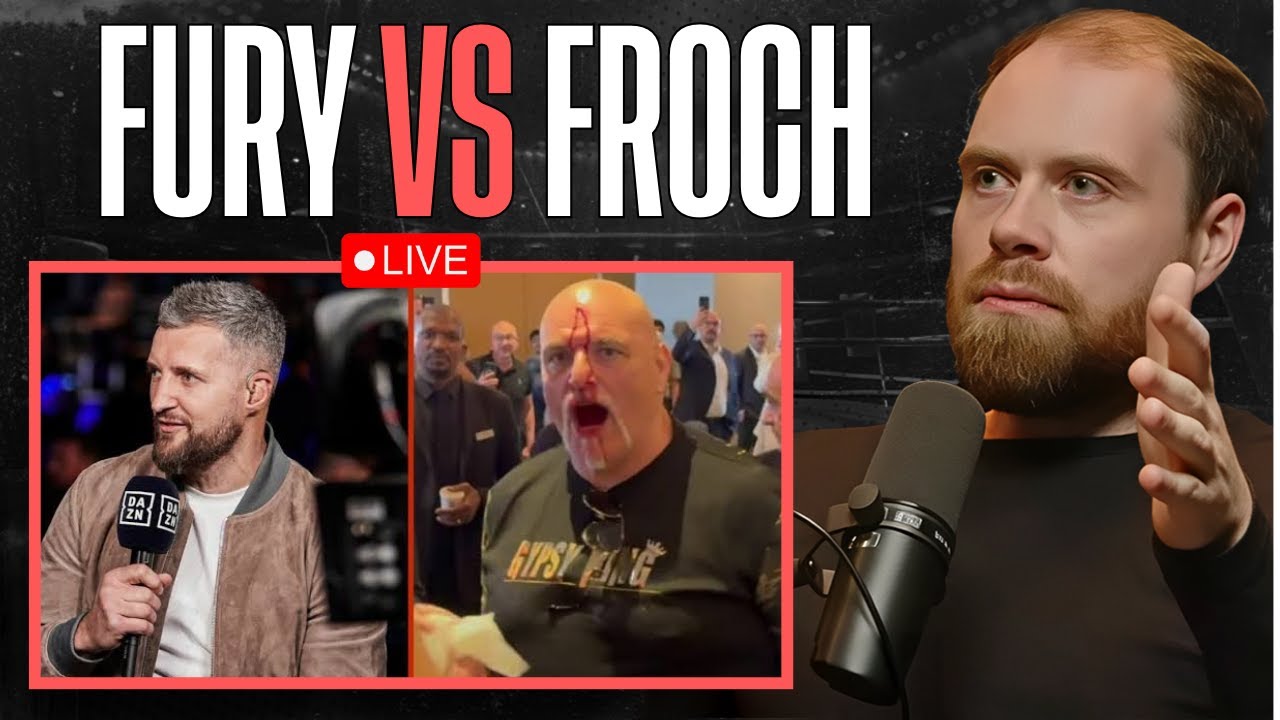 JOHN FURY LAUNCHES VERBAL ATTACK AT CARL FROCH