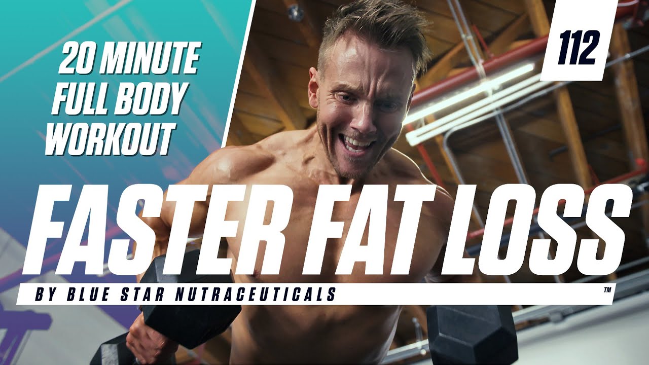 20-МИНУТНАЯ ТРЕНИРОВКА НА ВСЕ ТЕЛО (Только с гантелями) | Faster Fat Loss™
