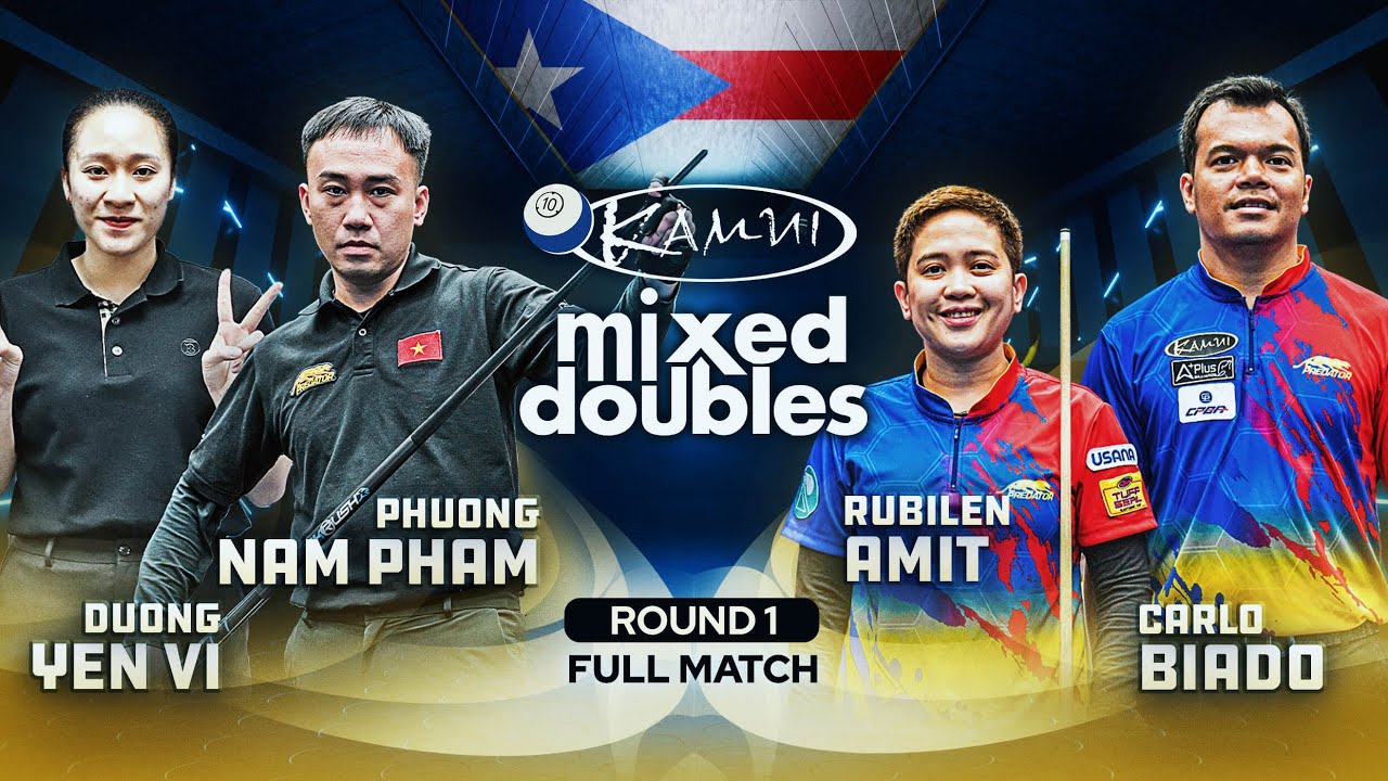 YEN VI/NAM PHAM vs AMIT/BIADO ▸ Kamui Mixed Doubles 2024