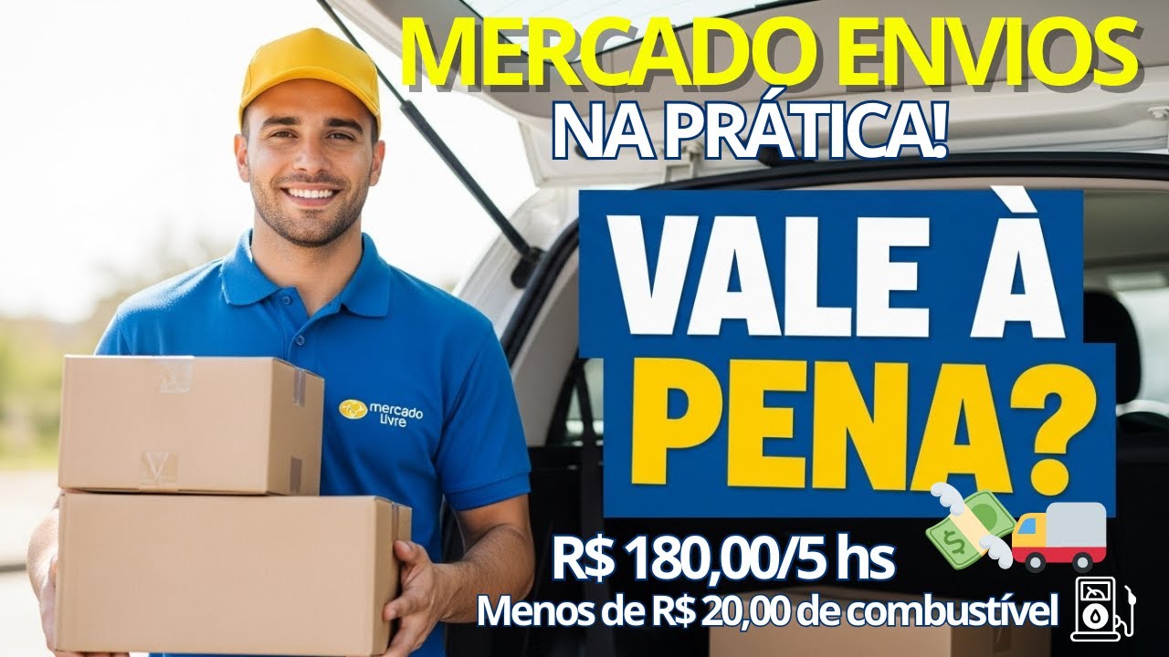 Quanto Lucrei Fazendo Entregas no Mercado Livre? 💸 | Dicas para Entregadores!
