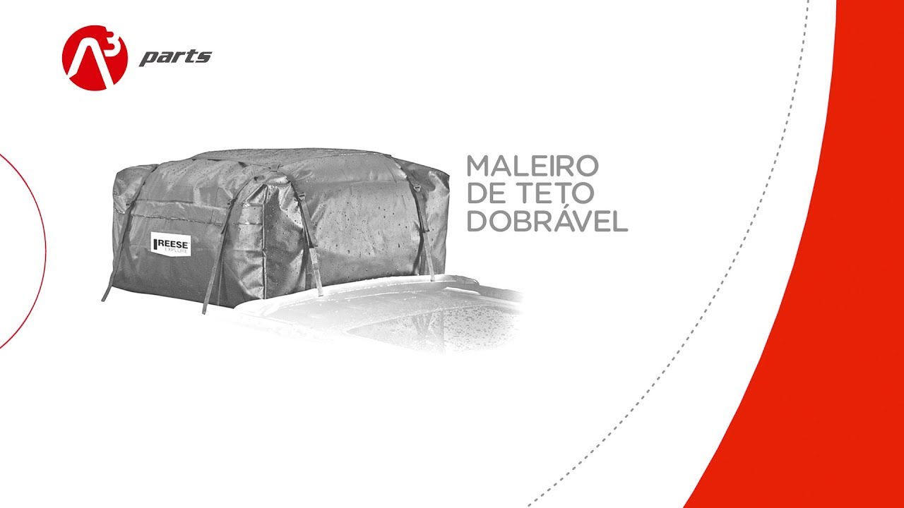 Bagageiro Maleiro De Carga Teto Impermeável Dobrável REESE