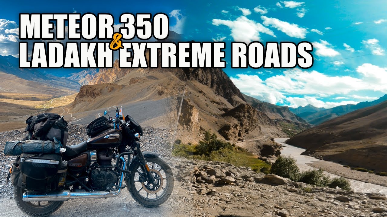 Riding Meteor 350 in Zanskar Valley || Extreme Off Road - Purney To Padum