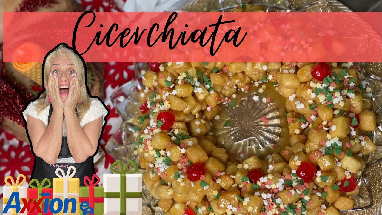 CICERCHIATA -STRUFFOLI- PIGNOLATA CALABRESE. Ricetta facile “TRUCCHETTO “