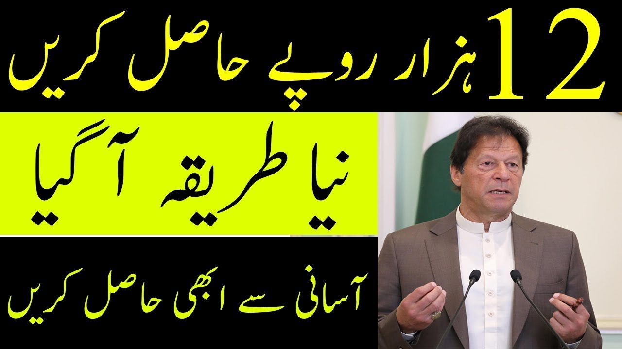 New Updates| INSAAF IMDAD CASH | Ehsaas 12000 Payment Start Today  by Vickey Tech
