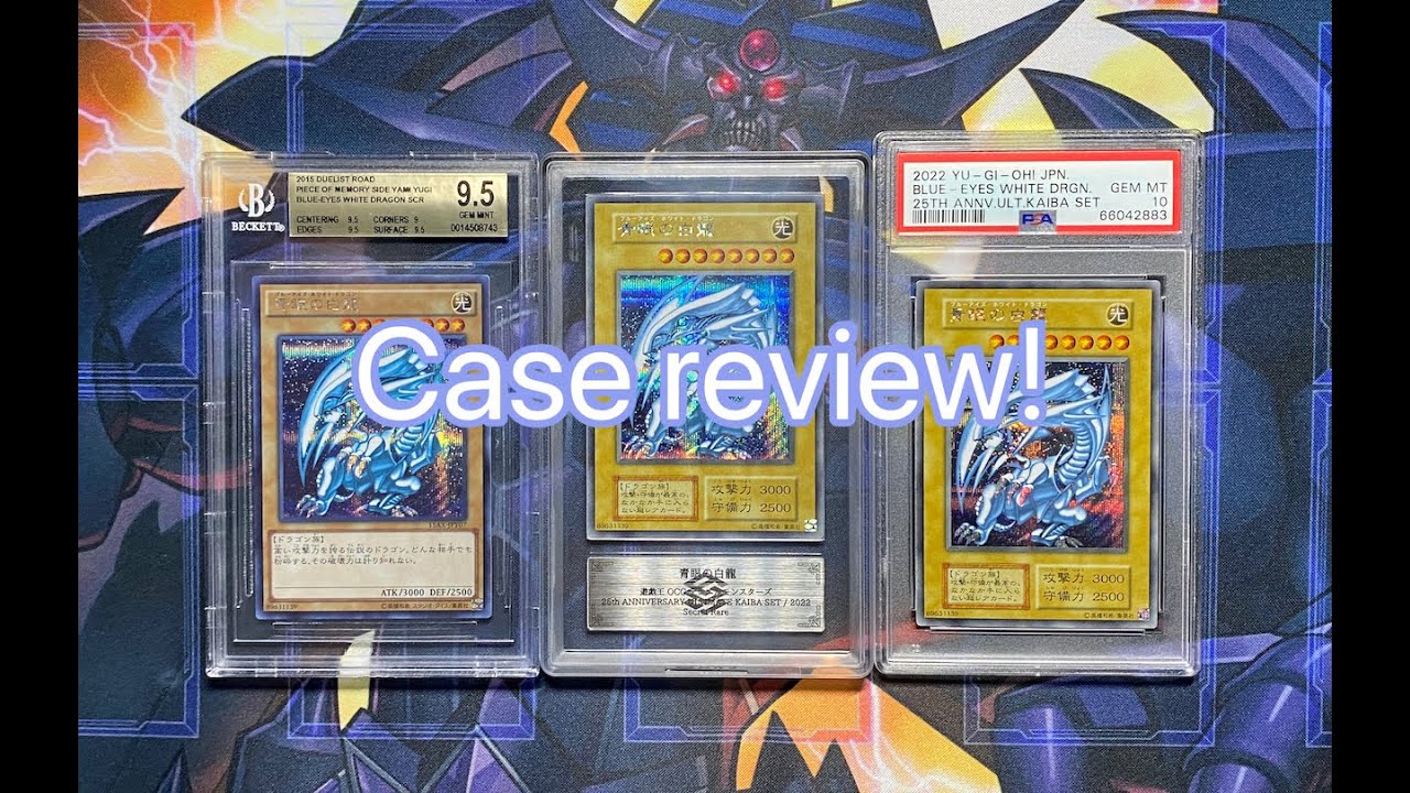 Yu-Gi-Oh Case Review - PSA vs BGS vs ARS Grading