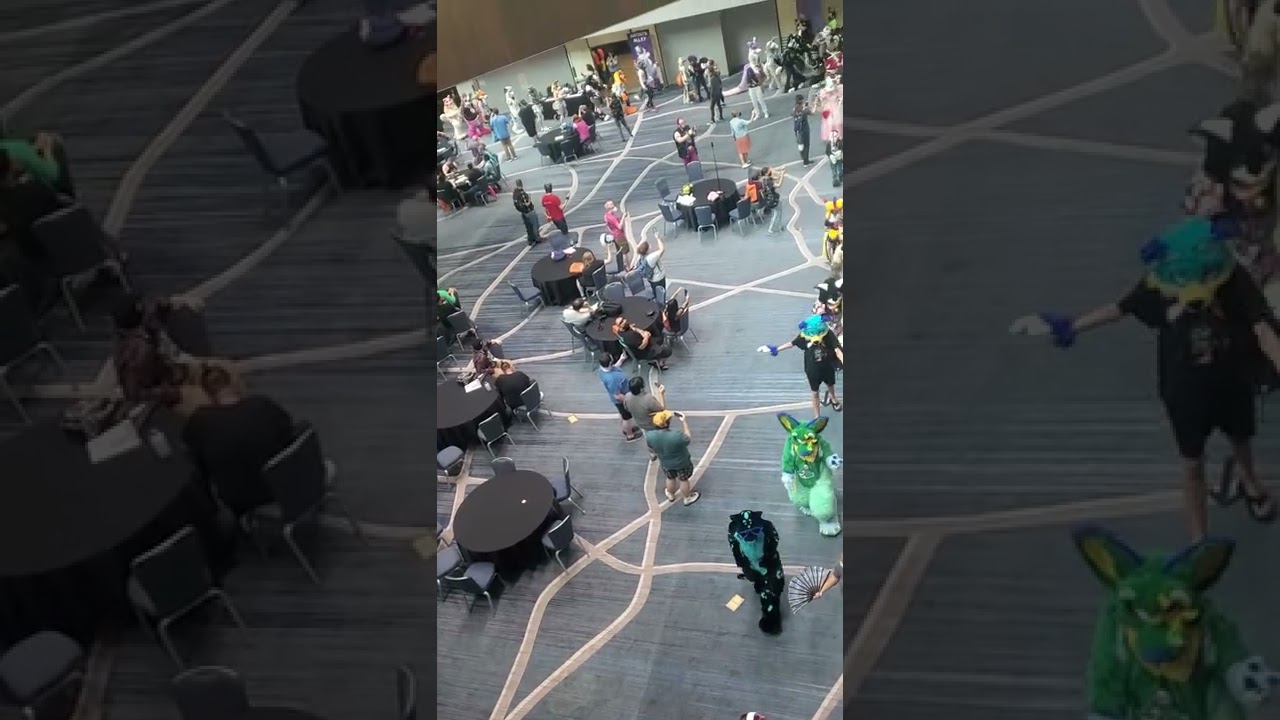 StratosFur 2022 fursuit parade