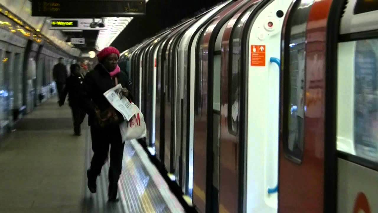London Underground and National Express East Anglia trains 6th Jan 2012