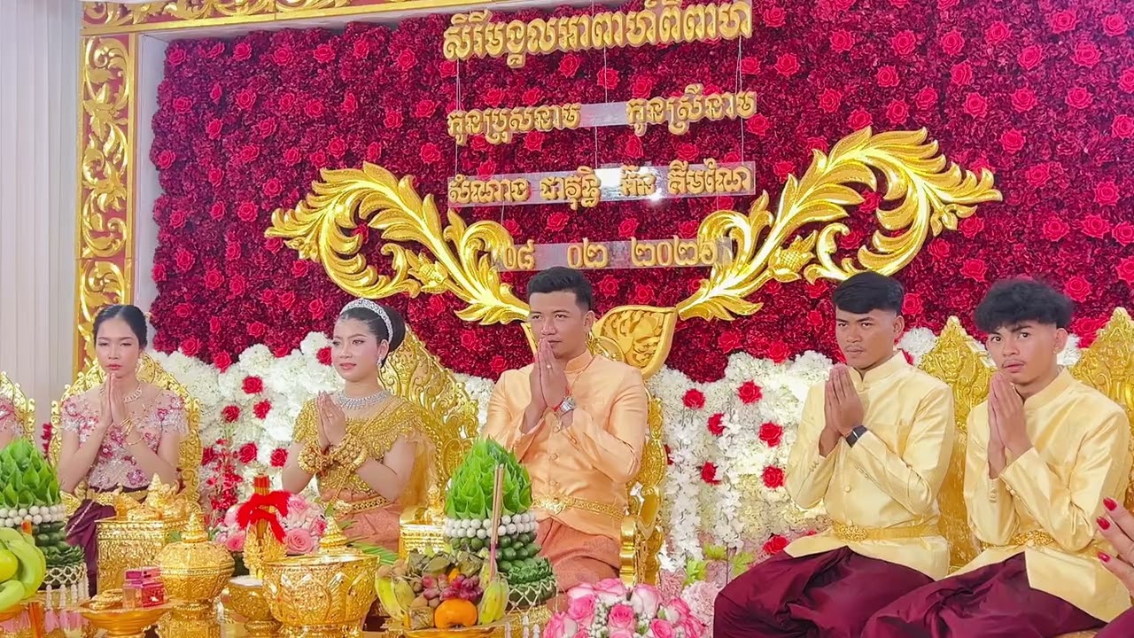 👉កិច្ចគោរព លោកមេបា ចាស់ទុំ មុននិង កាត់សក់បង្កក់សិរី ⚜️⚜️