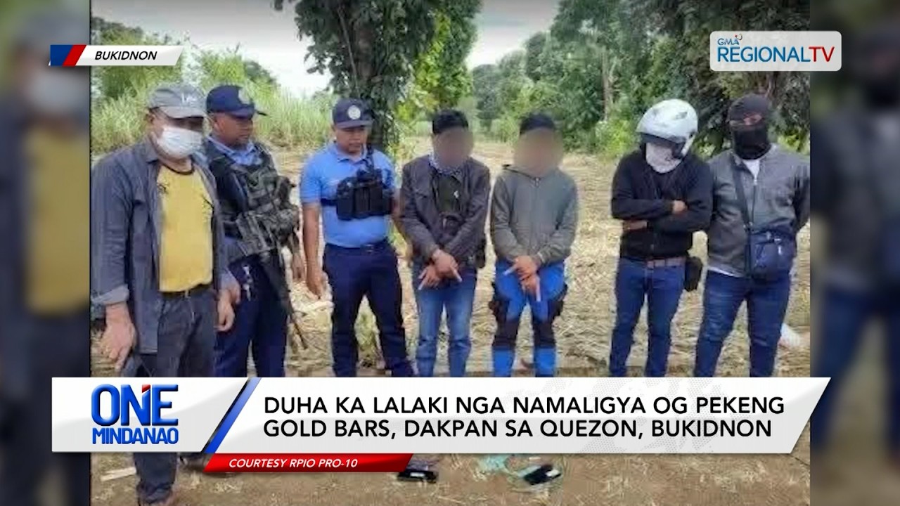 Арестованы за продажу золотых слитков | One Mindanao