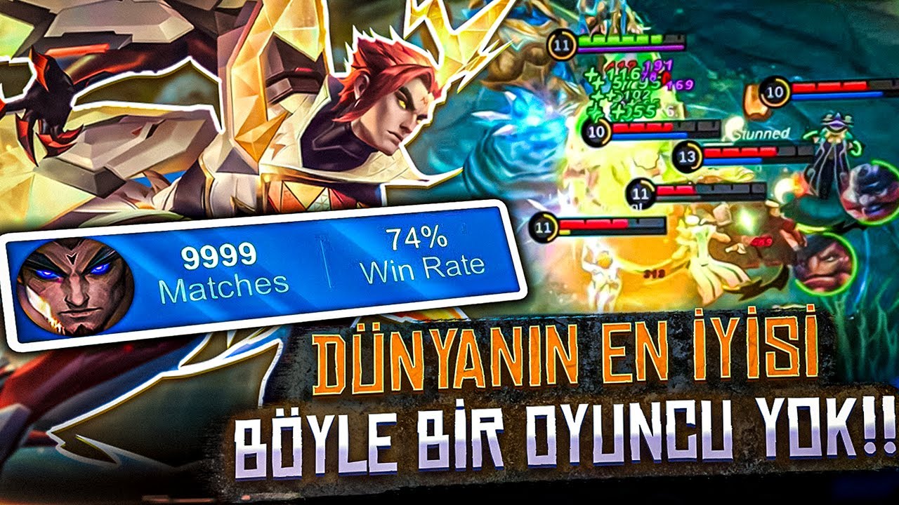 BÖYLE YU ZHONG DÜNYADA TEK😎😎Yu Zhong Yeni M5 Kostüm - Mobile Legends En İyi Oyuncular Serisi