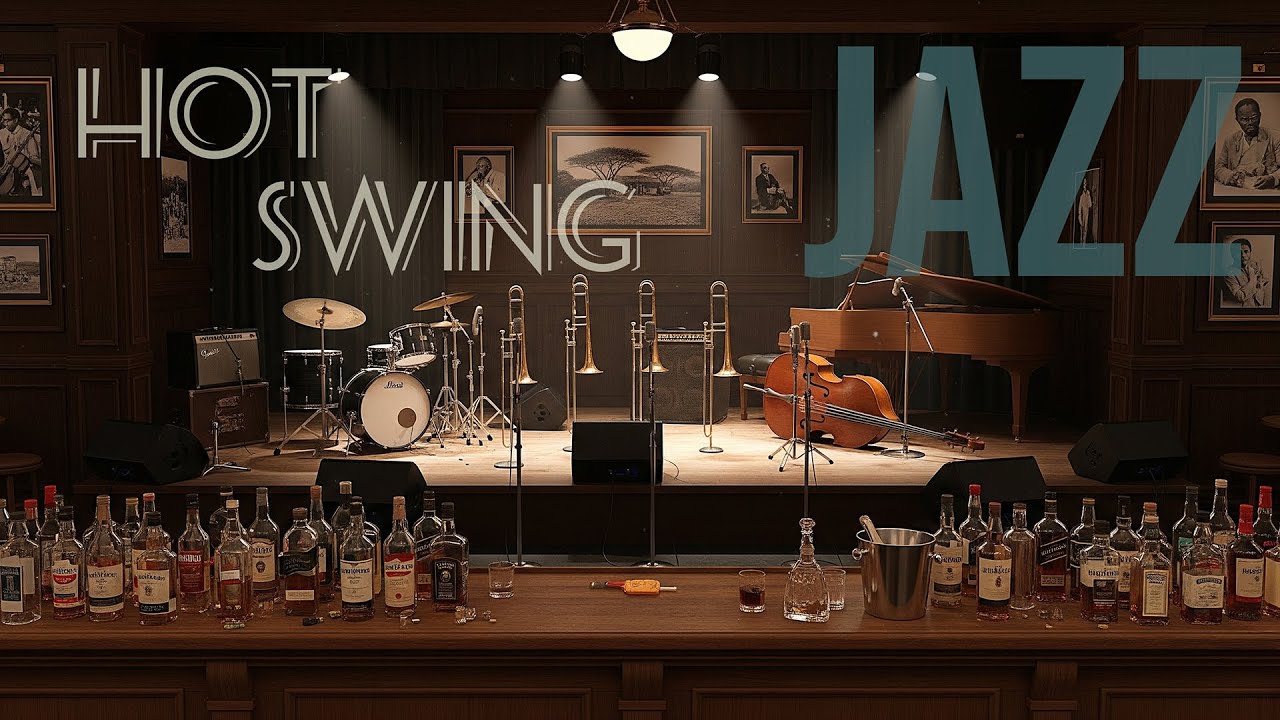 Hot Swing Jazz, dive into this timeless nostalgic vibe, unwind and relax