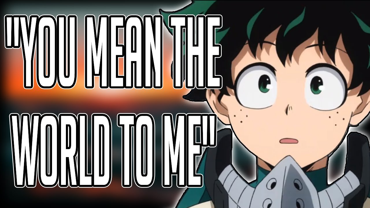 Деку делает тебе предложение — MHA Character Comfort Audio