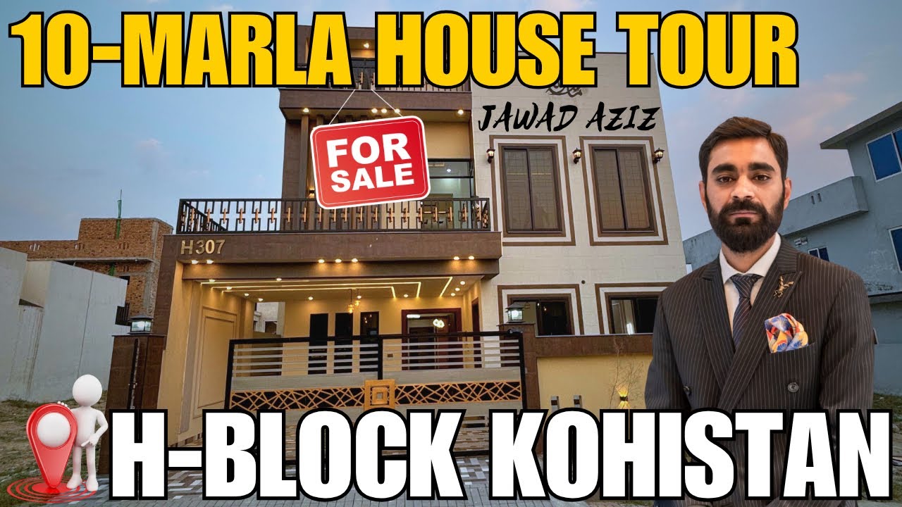 Kohistan Enclave | 10 Marla Designer House | H Block | House Tour | Jawad Aziz