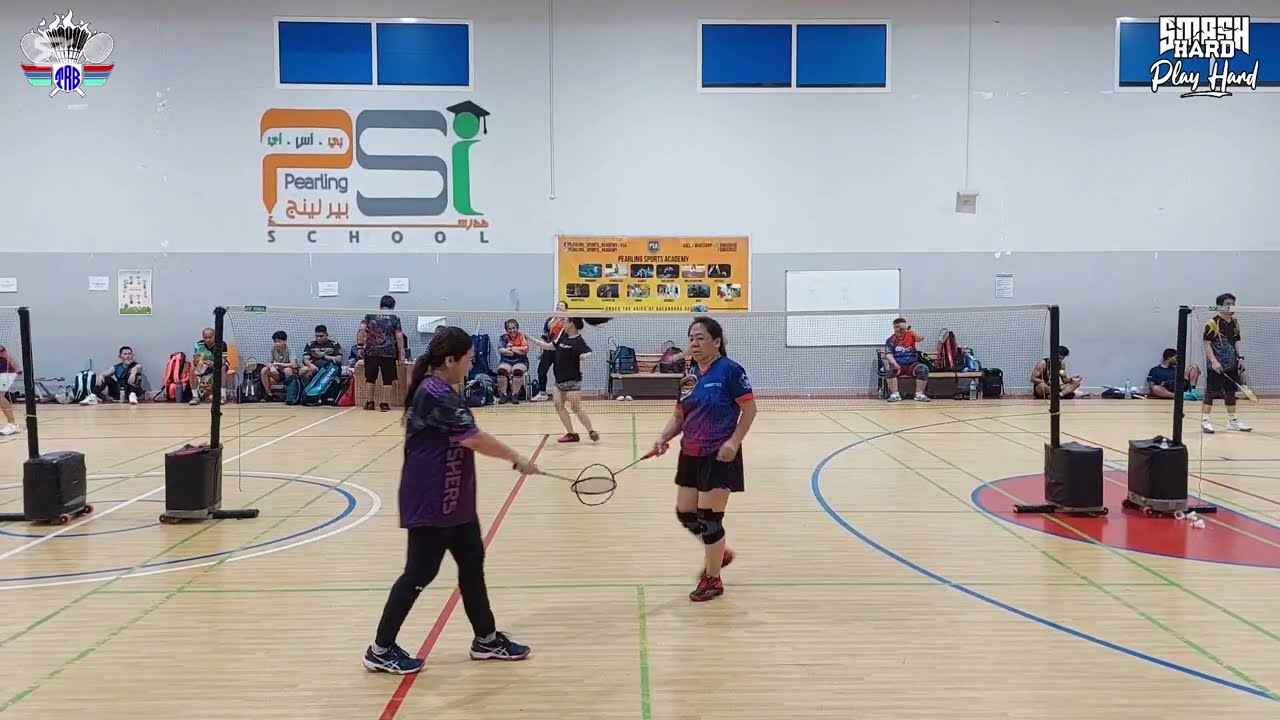 QATAR BADMINTON | 10 October 2025- Aiko & Zei vs Connie & Lalaine 