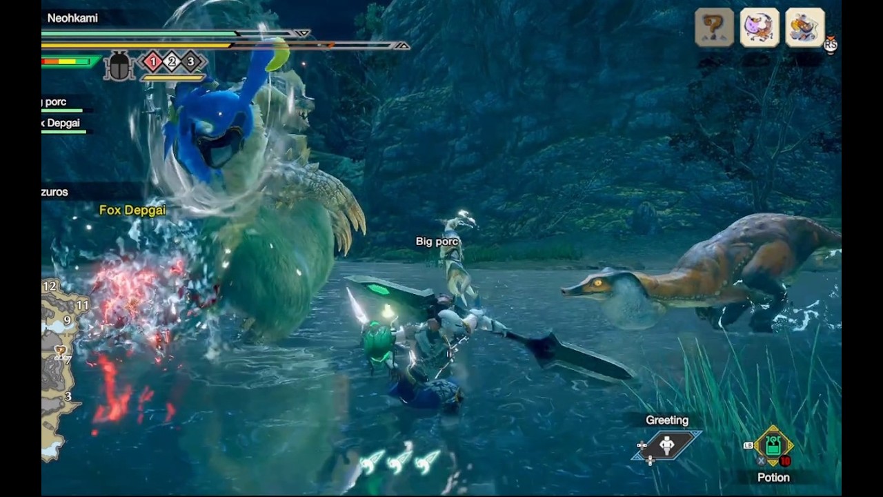 MHR 03 - On affronte Winnie le voleur de miel et le gros Lapin des neiges @foxribb (Monster Hunter)