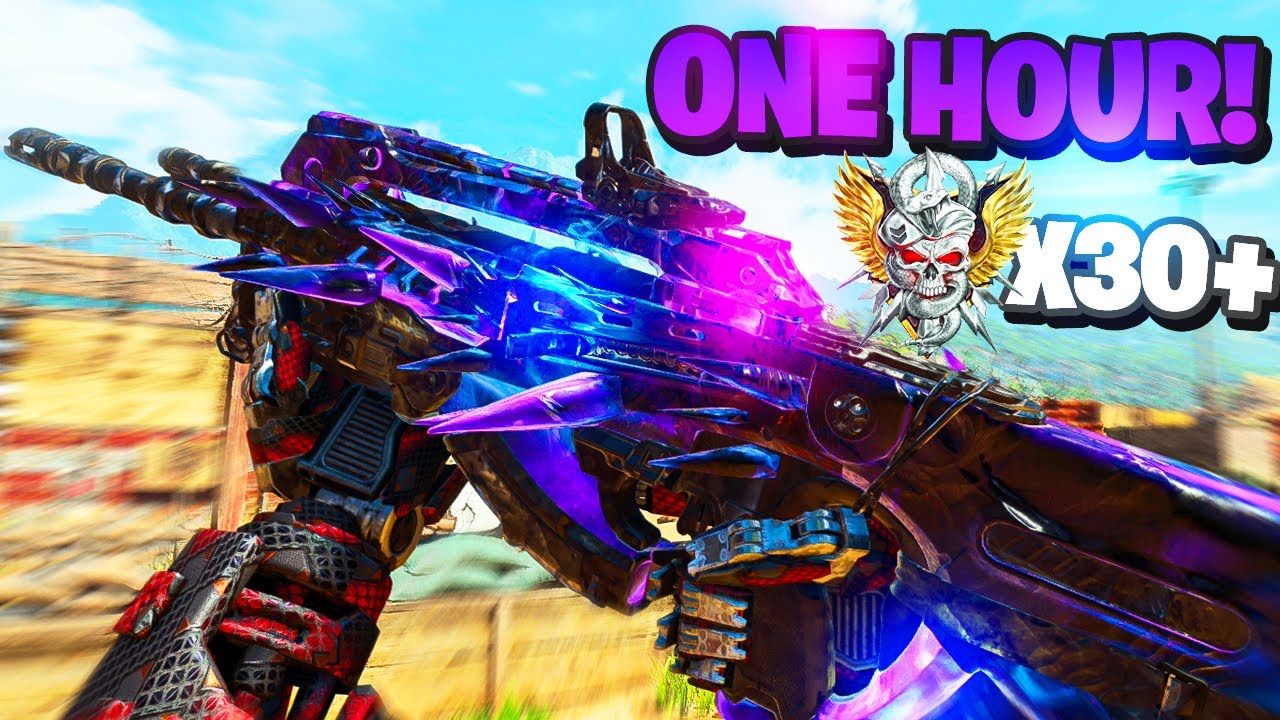 1 Hour Of 60+ Gunstreak Gameplay On Black Ops 4 In 2022! (COD BO4)