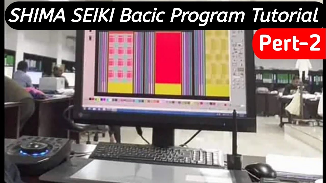 SDS ONE A52 Knit Paint Shima Shiki Jacquard Bacic tutorial সিমা সিকি জ্যাকার্ড প্রোগ্রামিং part 2