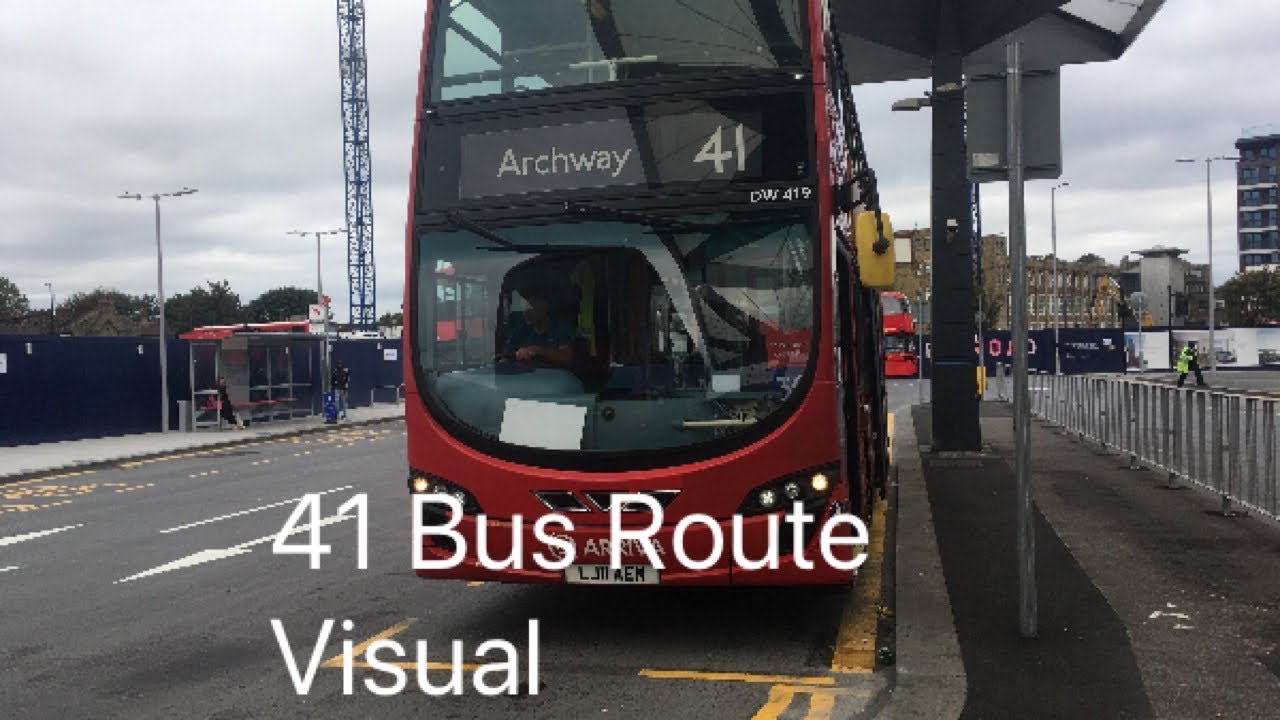 FULL ROUTE VISUAL|Route 41 DW419 LJ11 AEM