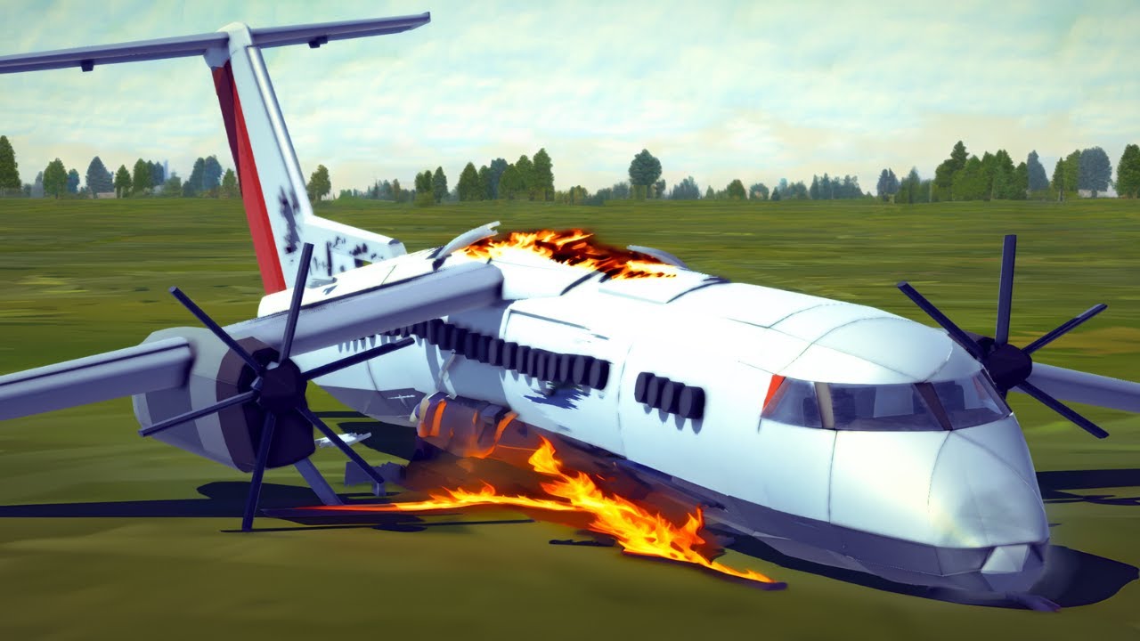 Recreating Your Airplane Crash Ideas #7 | Besiege