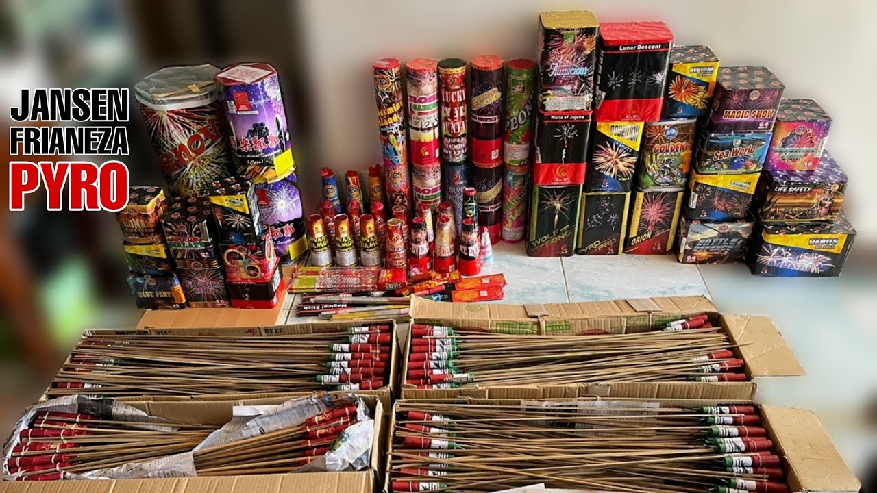 FIREWORKS/PAPUTOK FINAL STASH FOR SALUBONG 2022 | New Year 2022