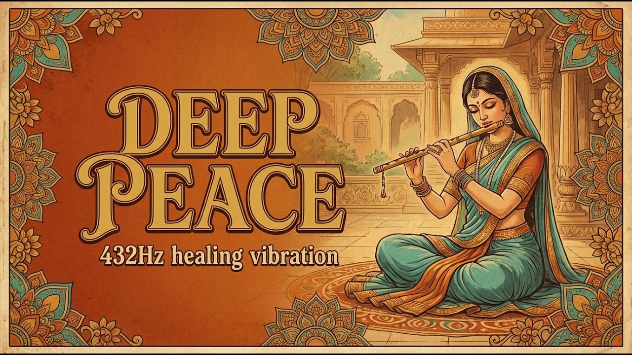 1 Hours Meditative Indo-Classical Fusion | Bamboo Flute, Tabla & Sitar for Deep Sleep & Peace