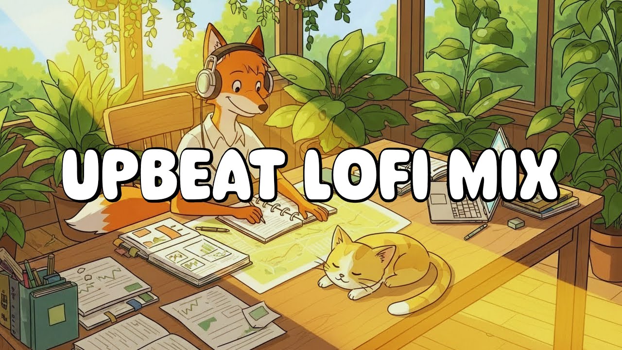Upbeat Lofi Mix 🚀 (High Energy Beats for Focus)