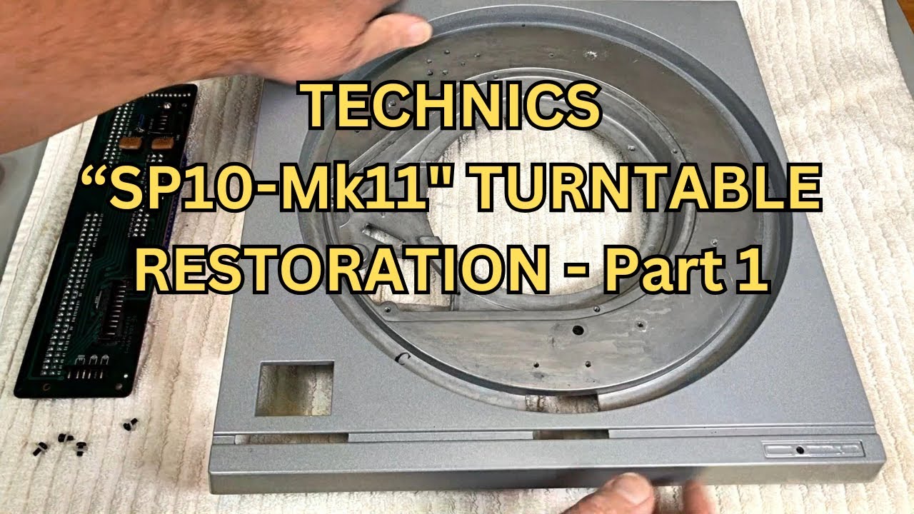 Technics SP10 Part1 - Deck & Connection Board