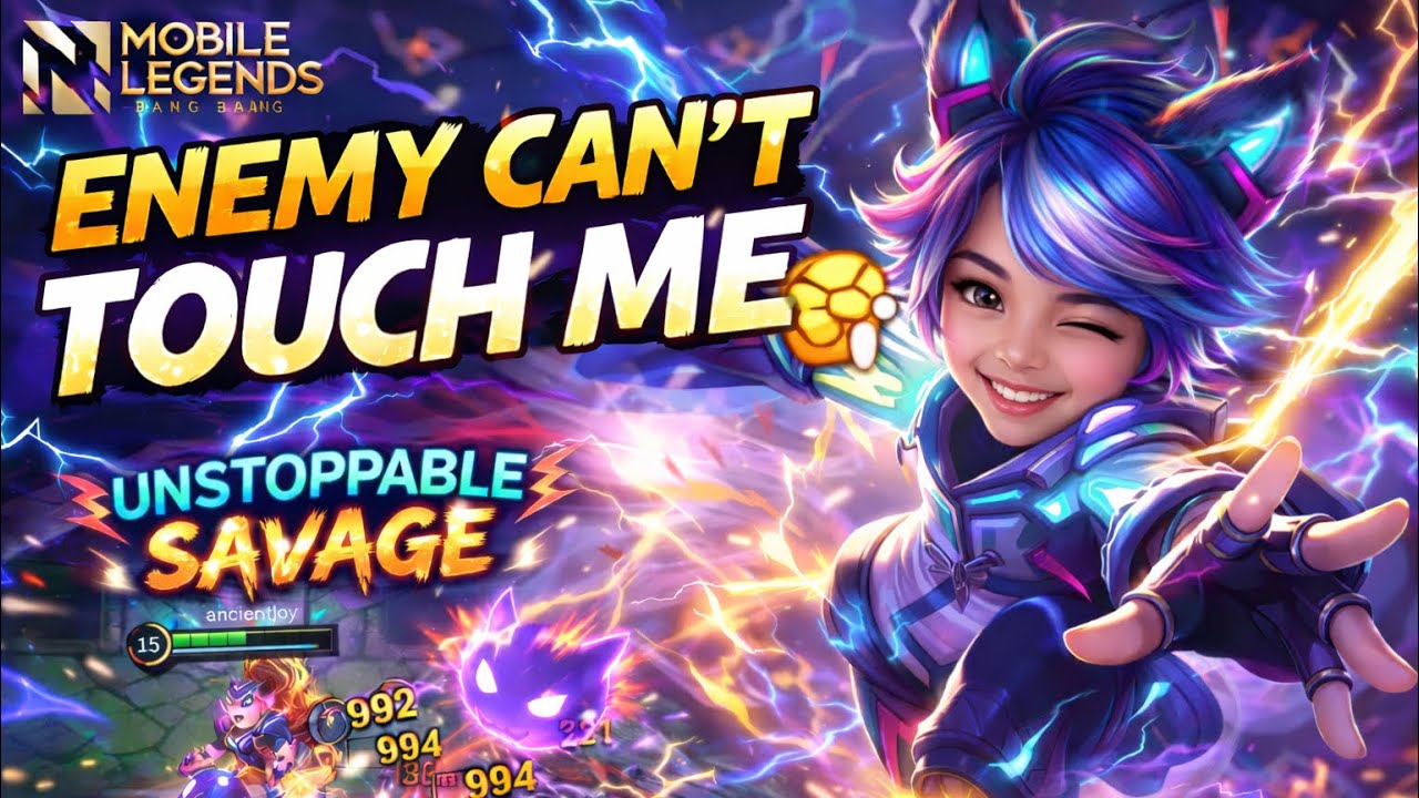 JOY JUNGLE EPIC GAMEPLAY (Best Build and Emblem 2026) #mobilelegends #girlgamer #mlbbcreatorcamp