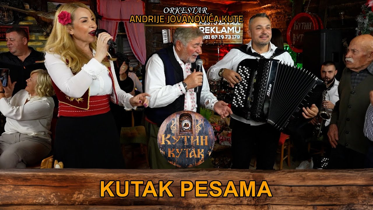 KUTAK PESAMA - Radisa Urosevic i Jelena Brocic (uzivo) Ork. Andrije Jovanovica Kute KUTIN KUTAK