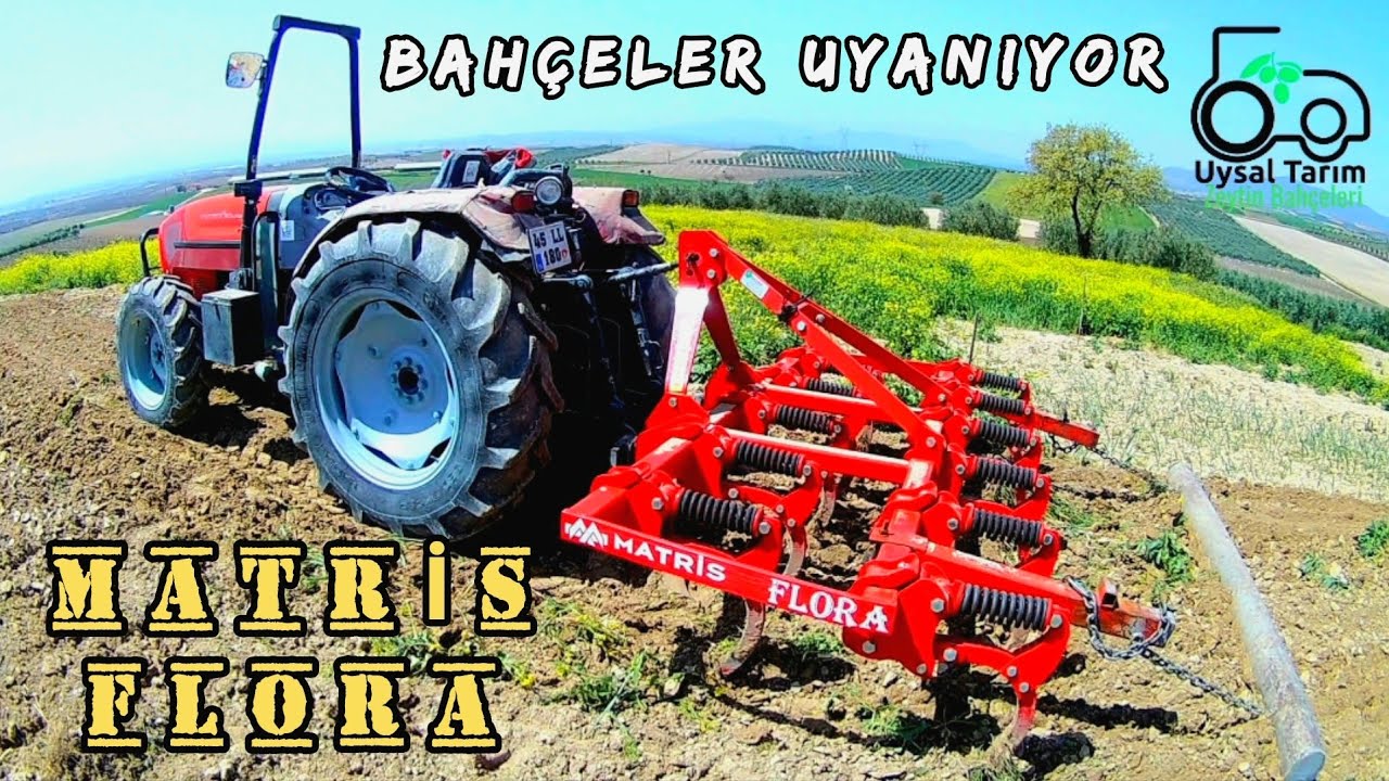 Zeytin Fidanlarına Kültivatör Sürümleri - Mazottan Tasarruf Devri / Matris Flora & Same Frutteto 80
