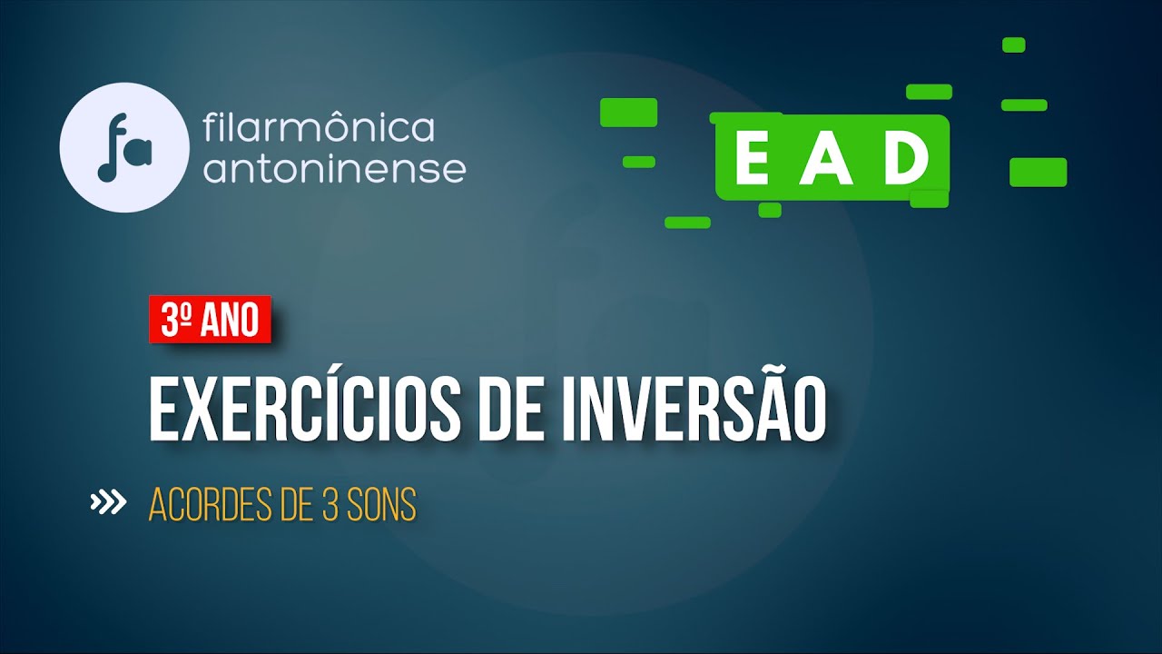 Filarmônica Antoninense - EAD | 2ª aula | 2° período | 3° ano