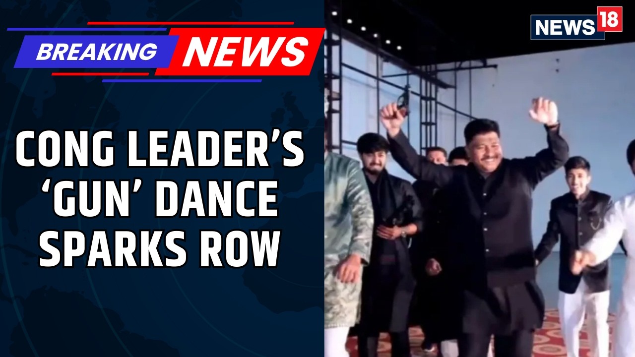 Karnataka Congress Leader Seen Dancing To 'Dhurandhar' Song With Gun. He Claims It Was A Toy