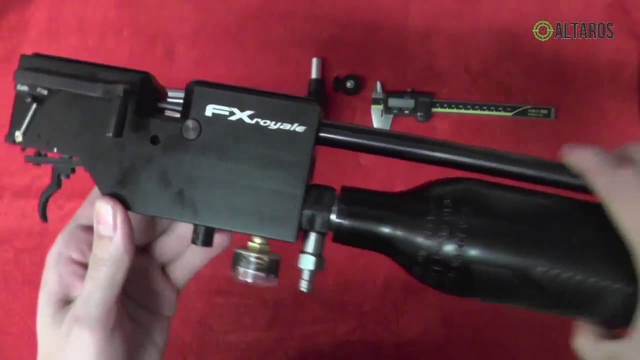 Airgun - Altaros regulator install to FX Royale 400