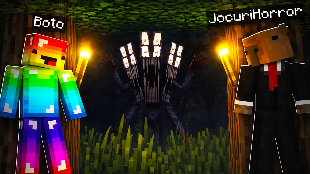 Minecraft HORROR cu @JocuriHorrorSky doar ca... 😱