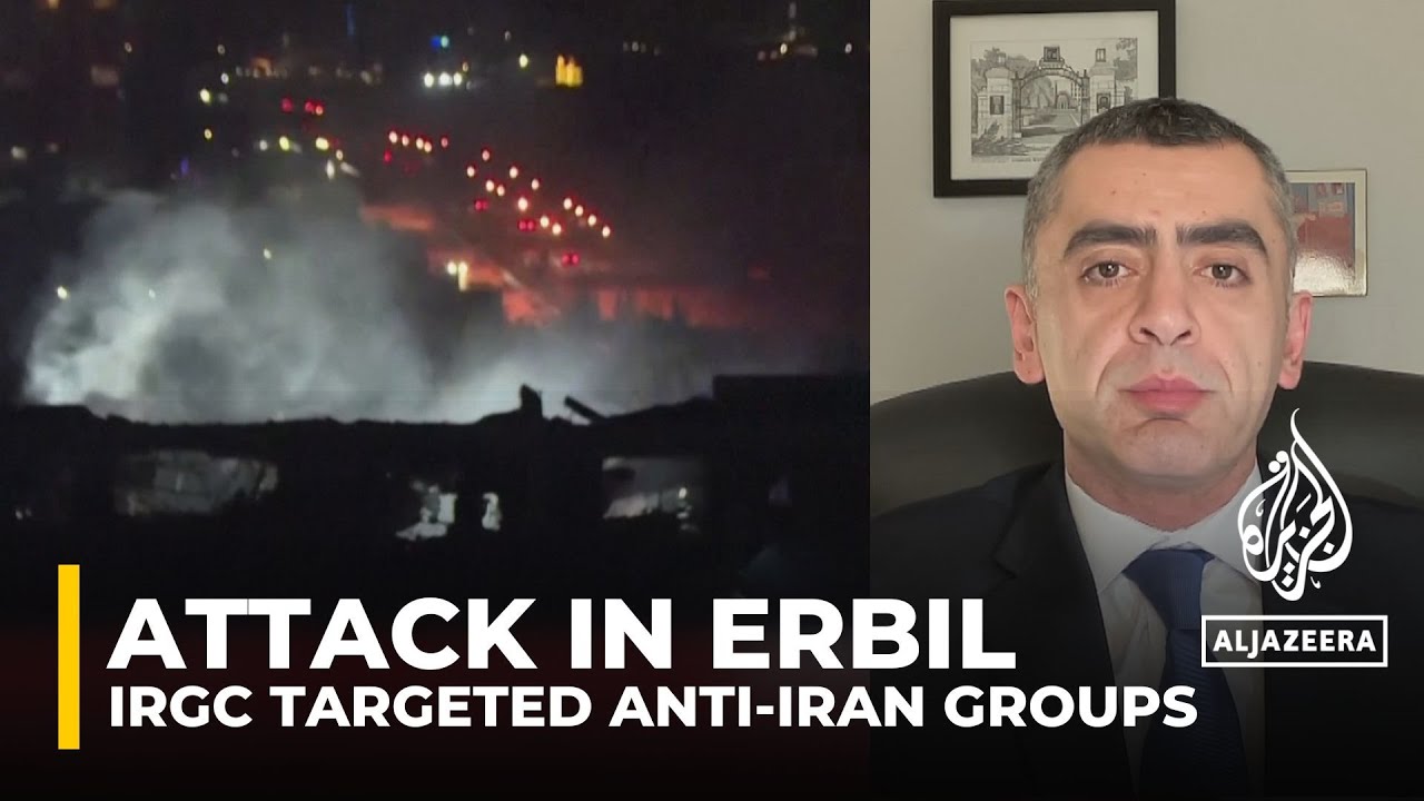 IRGC says it targeted ‘anti-Iranian’ groups in Iraq’s Erbil
