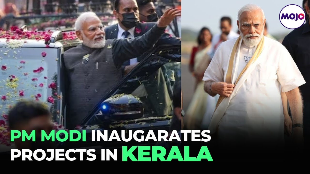 PM Modi Lays Foundation Stone Of Development Project On Kerala Visit | PM Live