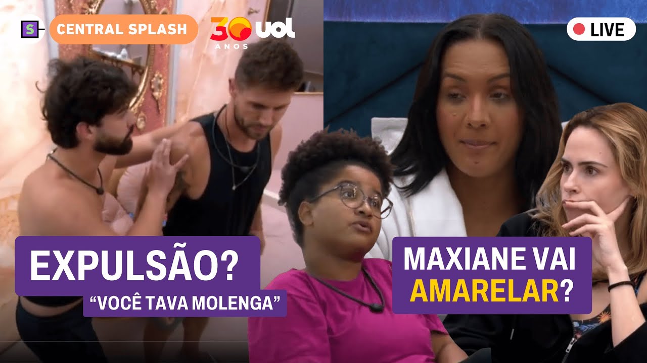 🔴 EXPULSÃO no BBB 26? Jonas x PA; Maxiane lista motivos pra voto em Ana Paula; Breno veta Brigido e+