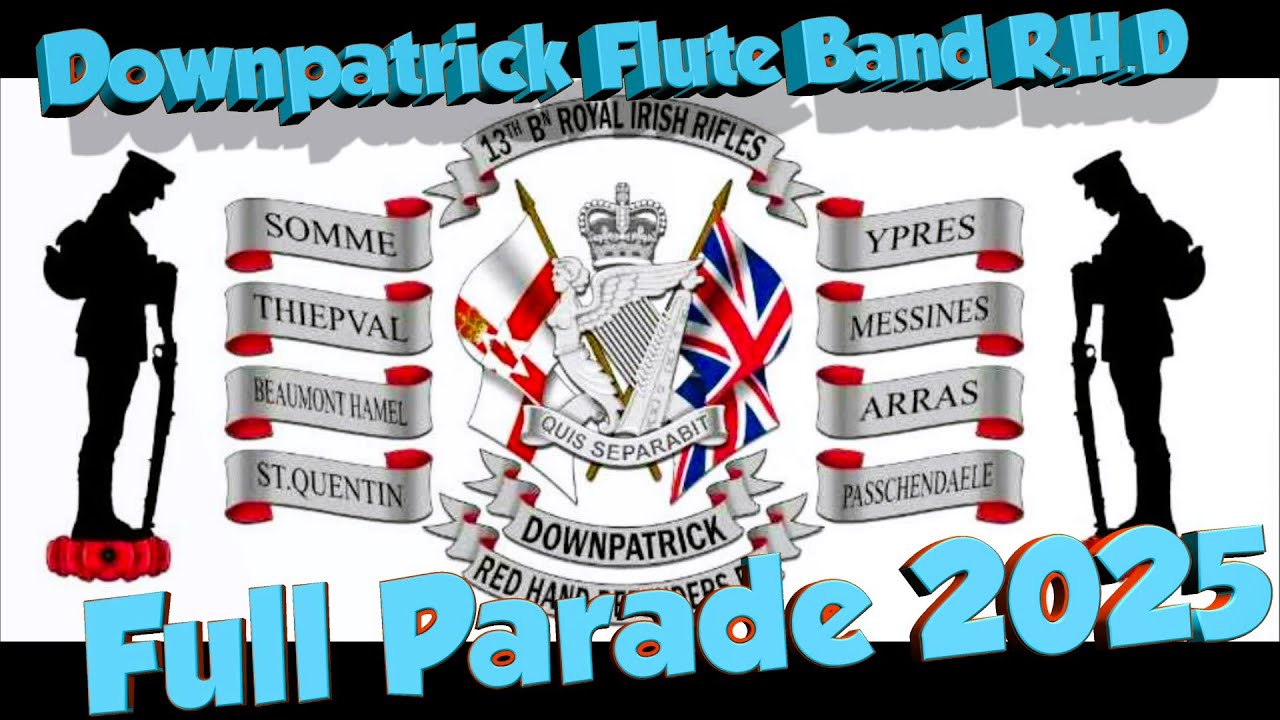 Downpatrick Flute Band  (Full Parade)  4th August 2025