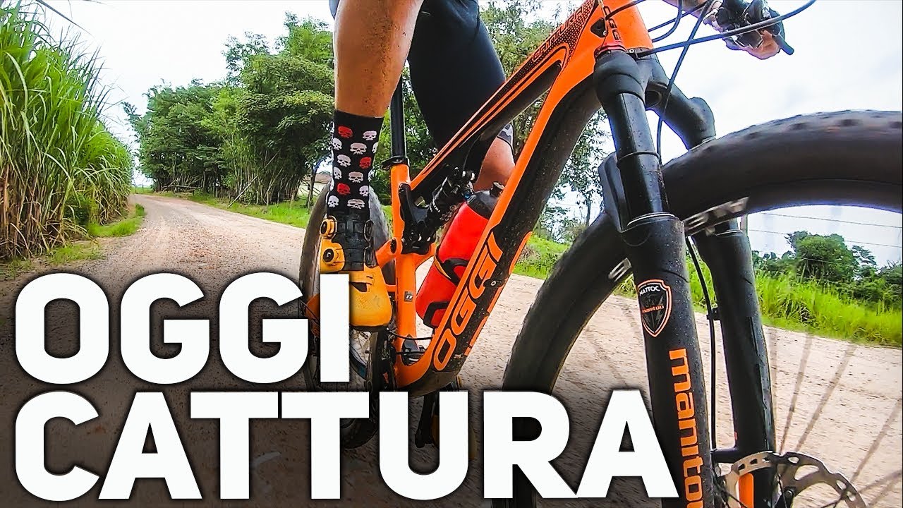 OGGI CATTURA - PRIMEIRAS IMPRESSÕES E TREINO COM A MTB FULL SUSPENSION