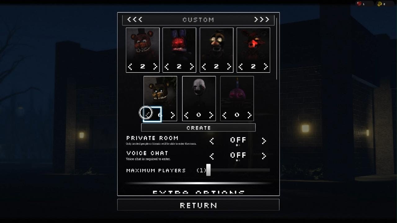 Roblox fnaf