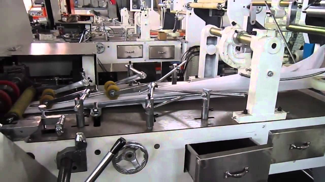 CY-400 Paper bag making machine -  Machine fabrication sac en papier