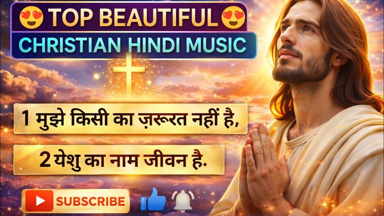 STO BEAUTIFUL CHRISTIAN HINDI MUSIC ll  1 मुझे किसी का ज़रूरत नहीं है, 2 येशु का नाम जीवन है.  