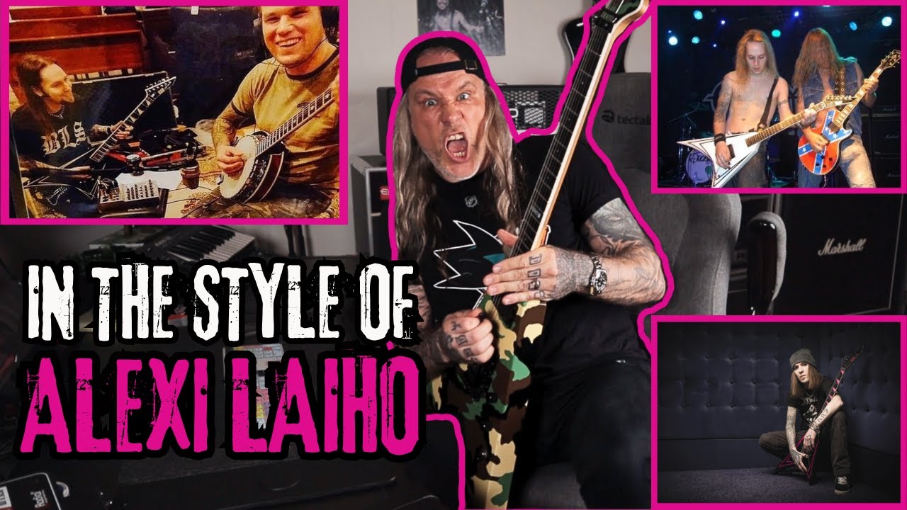 In The Style Of ALEXI LAIHO | R.I.P. My Friend