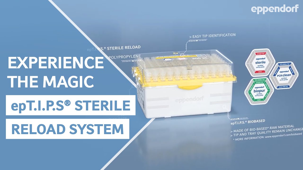 Experience the Magic! Bio-based, Less Plastic, Less Waste: The New epT.I.P.S.® Sterile Reload System