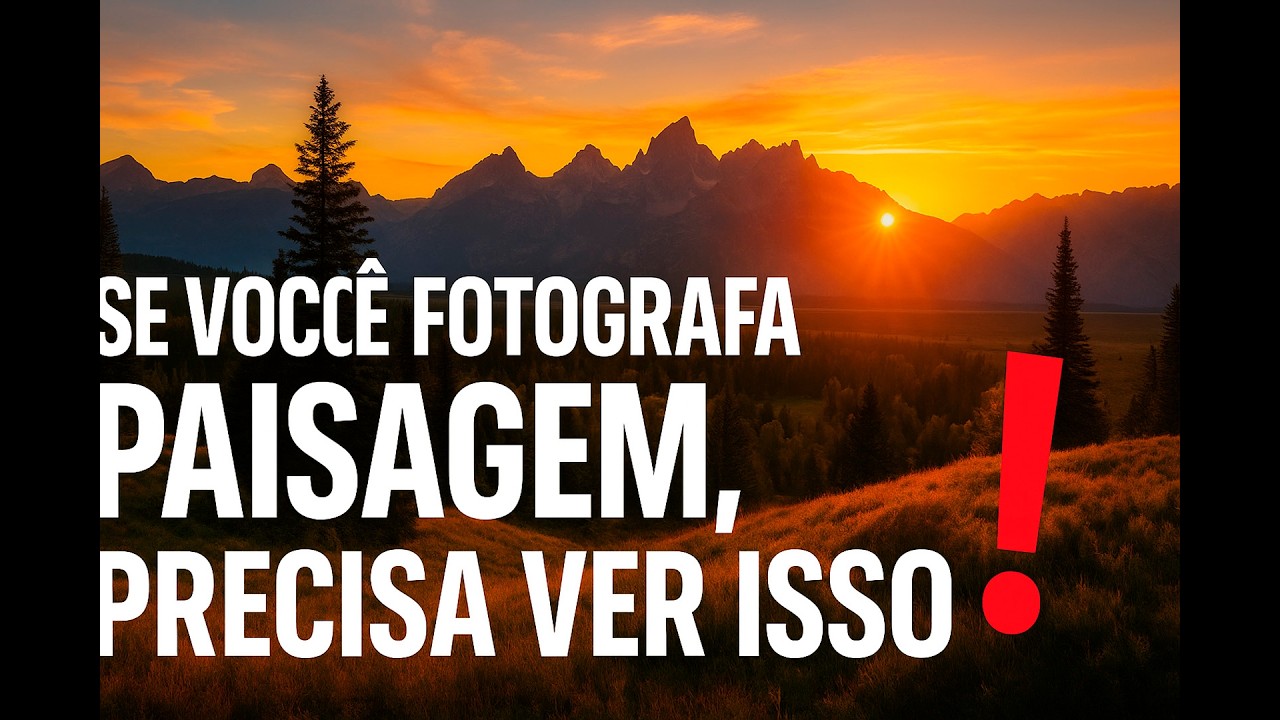 Se Você Fotografa Paisagem, PRECISA Ver Isso!