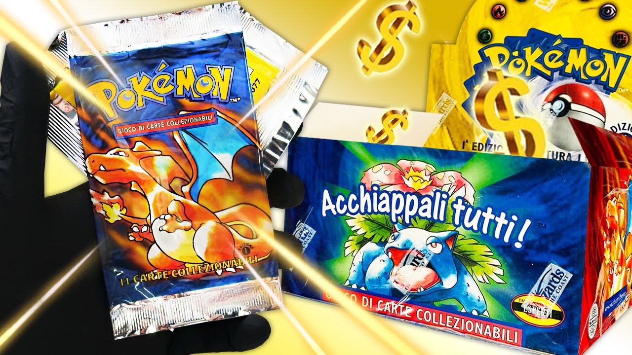 HO APERTO con DARIO MOCCIA 36 BUSTINE POKEMON SET BASE DA 80.000&euro; [Evento Box Break Set Base]
