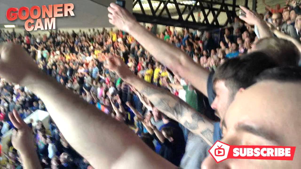 Arsenal Fans Take Over White Hart Lane